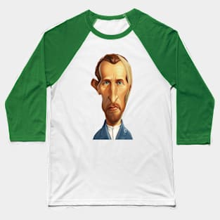 Vincent Van Gogh Earless Baseball T-Shirt